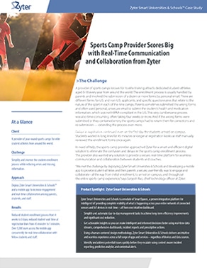 Sports Camp Operator Provides Real-Time Comm. & Collaboration With Zyter Smart Schools Case Study